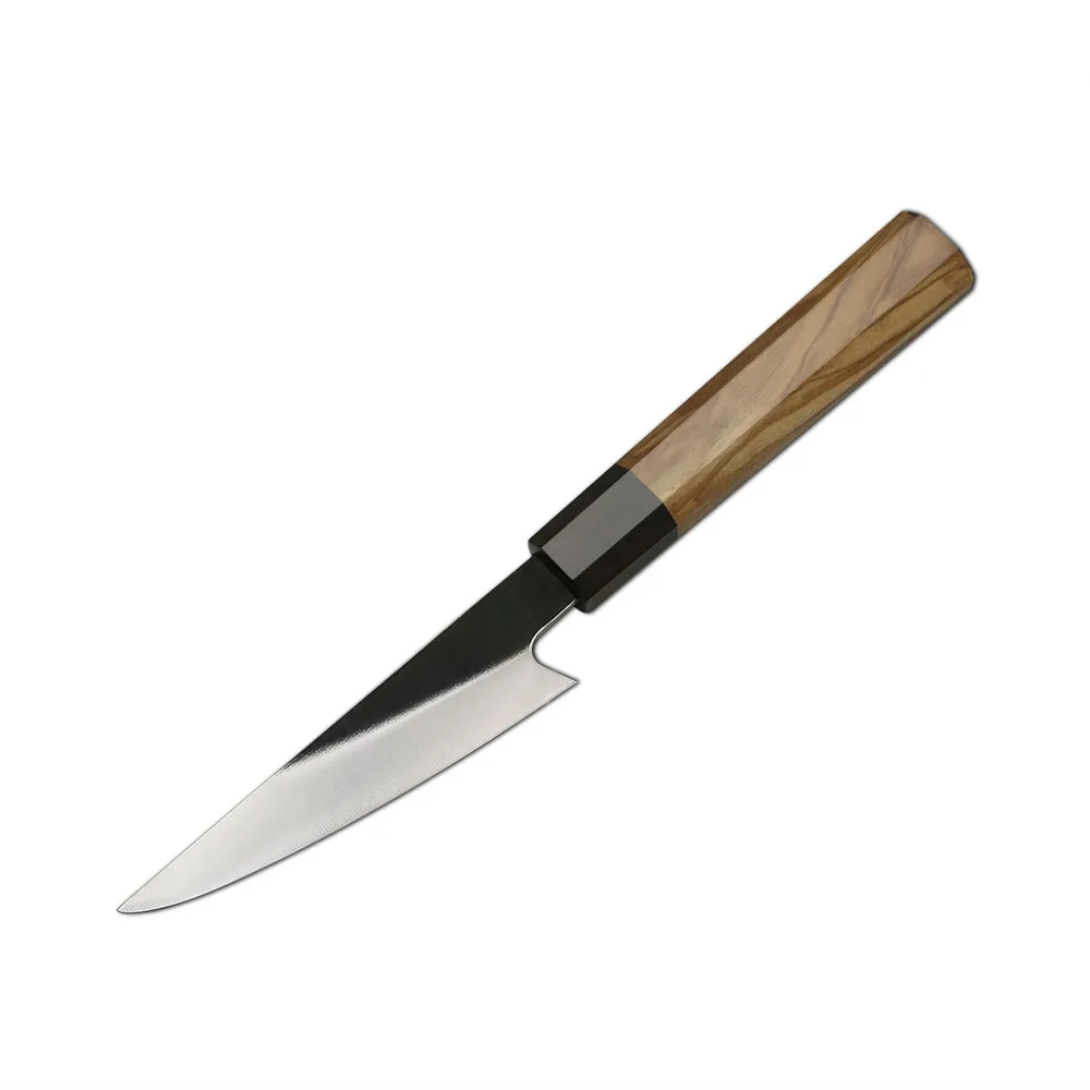 Petty Knife, Hikari – 440C Steel Blade & Olive Wood Handle, Razor-Sharp Performance