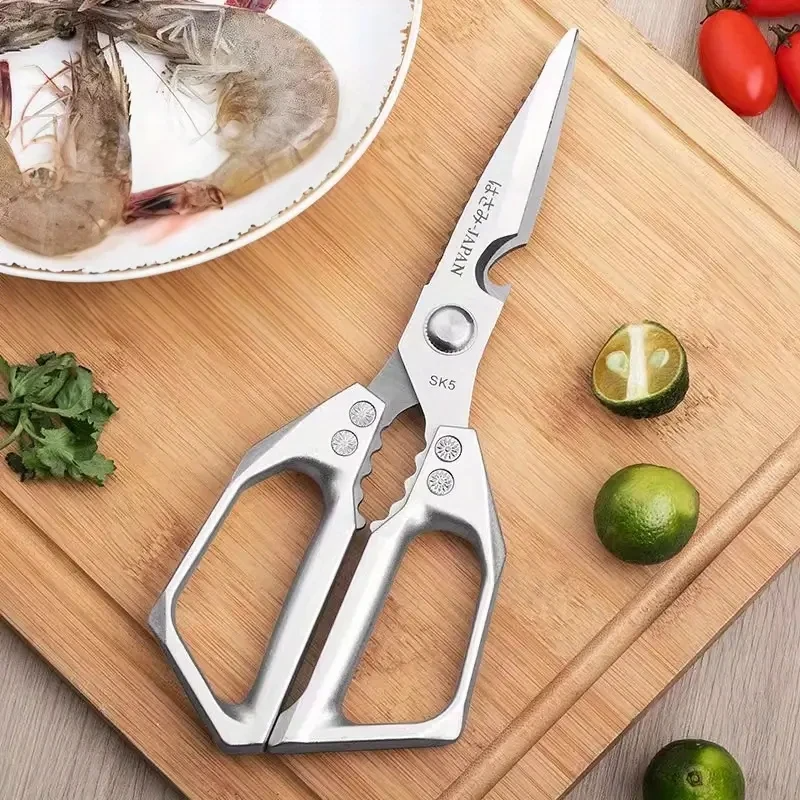 Heavy-Duty Kitchen & Shearing Scissors – Stainless Steel Multi-Purpose Shears with Ergonomic Handle 30cm - Hikari