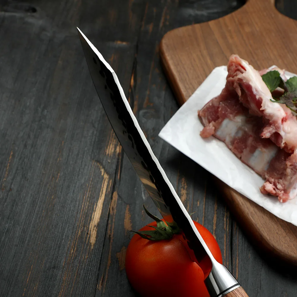 Butcher High-Carbon Stainless Steel Rosewood Handle 18cm