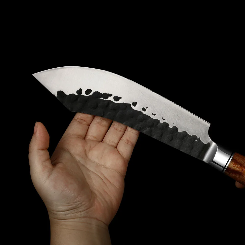 Butcher High-Carbon Stainless Steel Rosewood Handle 18cm