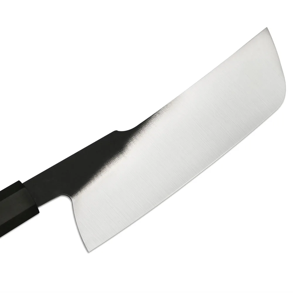 Professional Vegetable Knife, Hikari Knife - Irregular 440C Stainless Steel Premium Olive Wood Handle 18cm