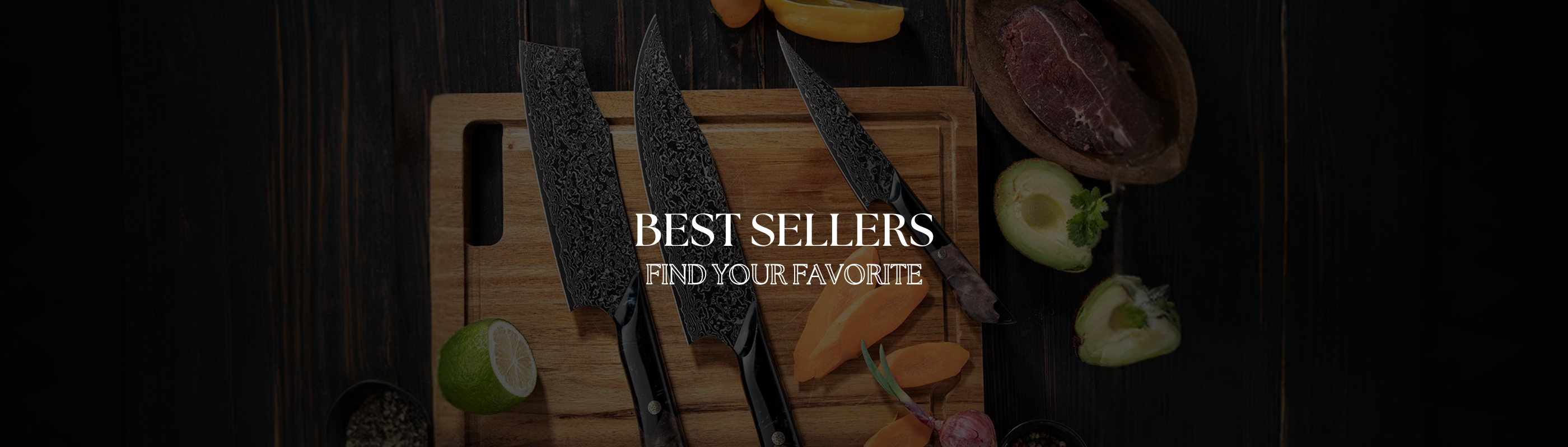 Best-selling Japanese knives banner – Hikari Knife