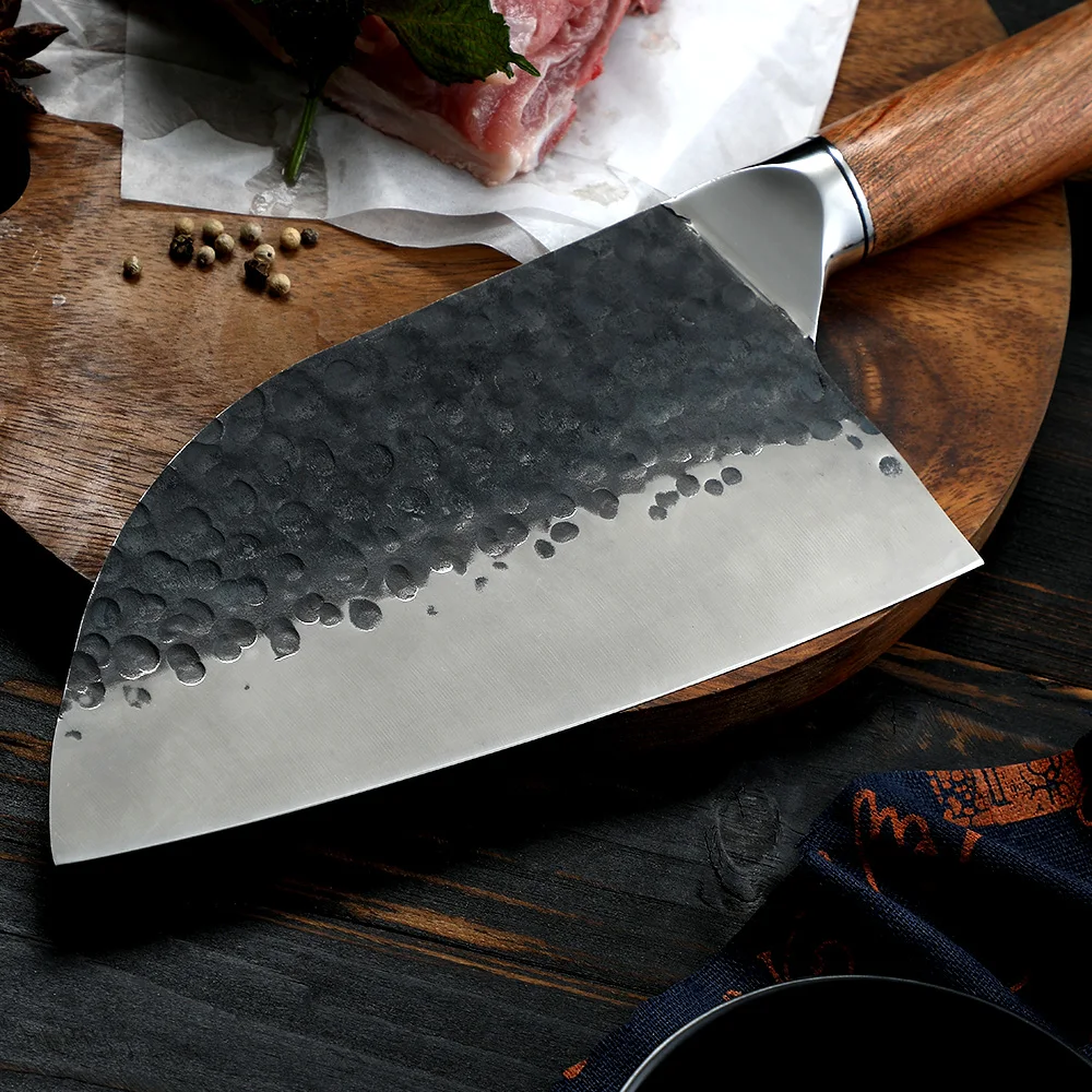 Bunka Rounded High-Carbon Stainless Steel Rosewood Handle 18cm