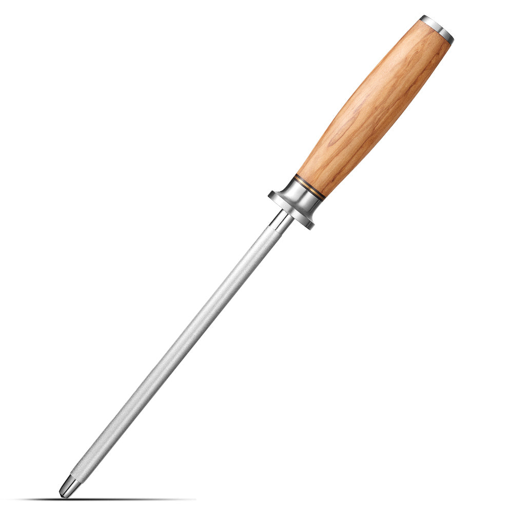 Hikari Knife Sharpening Steel – High Carbon Diamond Coated Sharpening Rod - Hikari