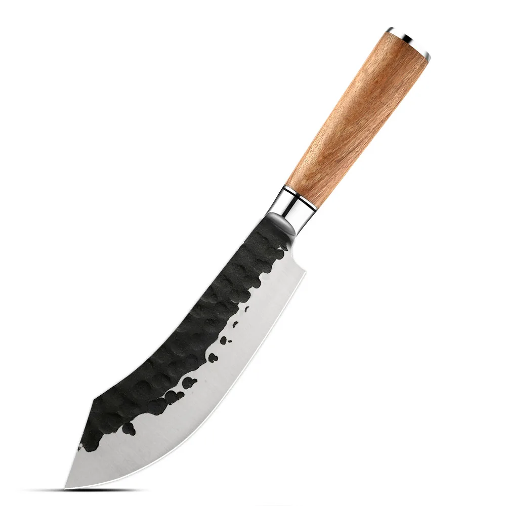 Butcher High-Carbon Stainless Steel Rosewood Handle 18cm