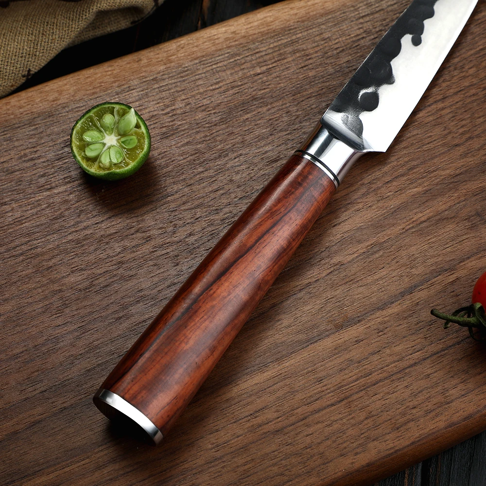 Paring High-Carbon Stainless Steel Rosewood Handle 9cm