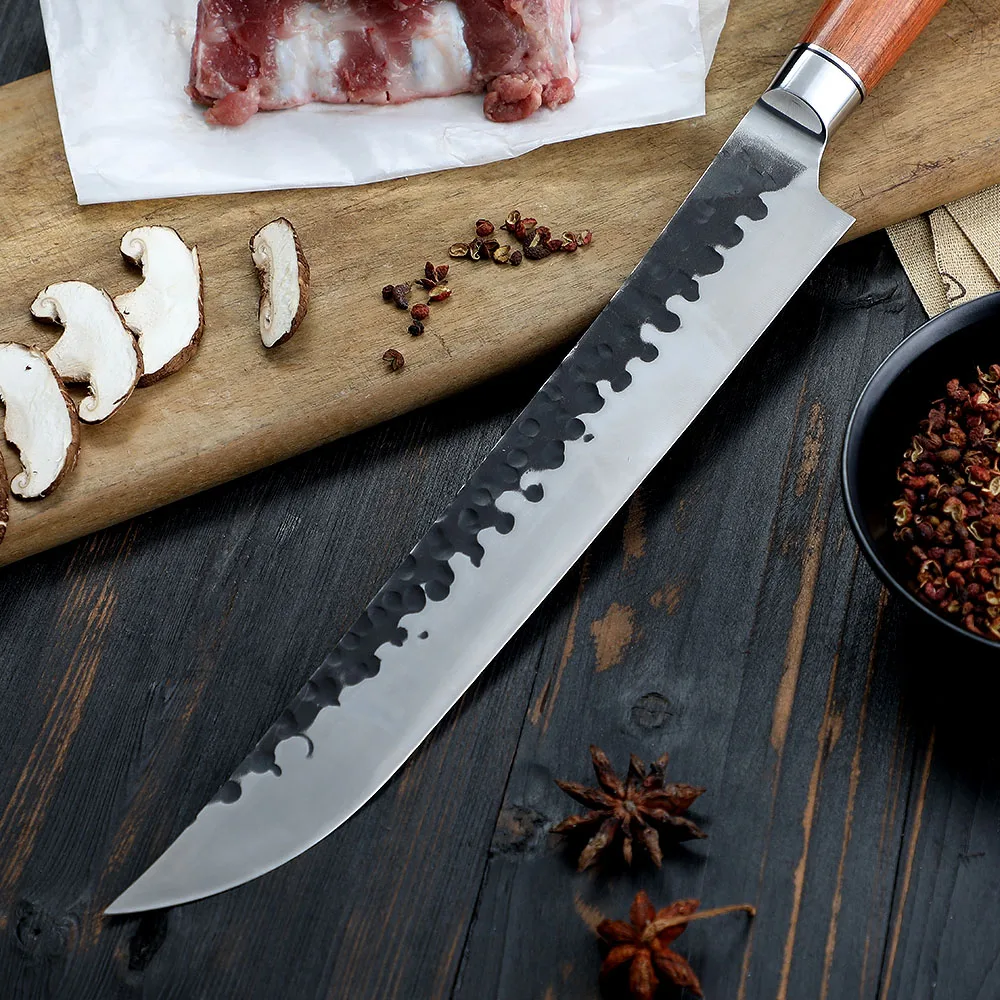 Slaughter High-Carbon Stainless Steel Rosewood Handle 25cm