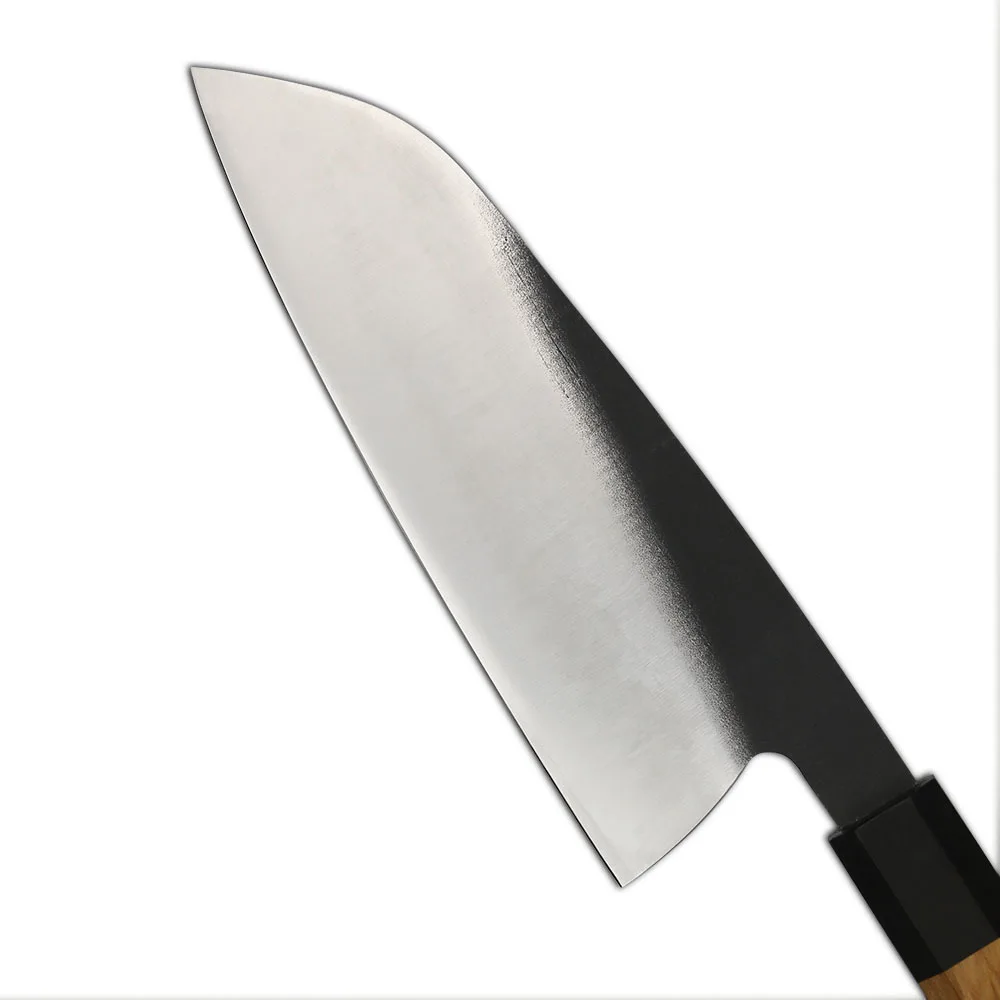 Santoku 440C Stainless Steel Premium Olive Wood Handle 18cm