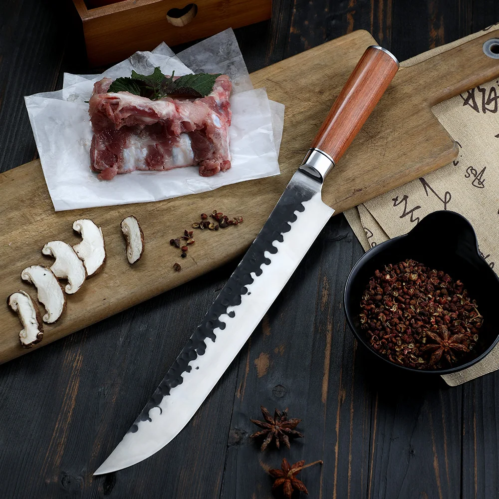 Slaughter High-Carbon Stainless Steel Rosewood Handle 25cm