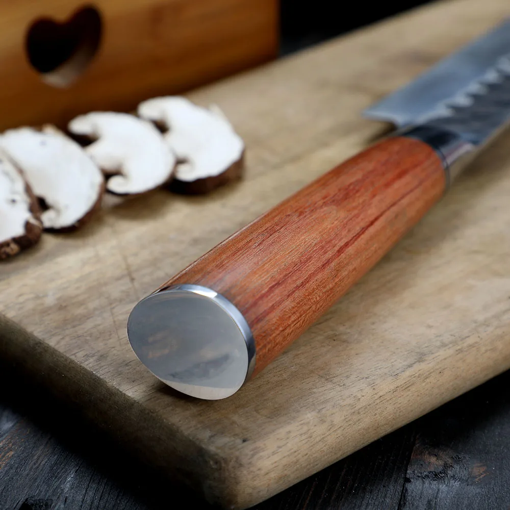 Butcher High-Carbon Stainless Steel Rosewood Handle 18cm